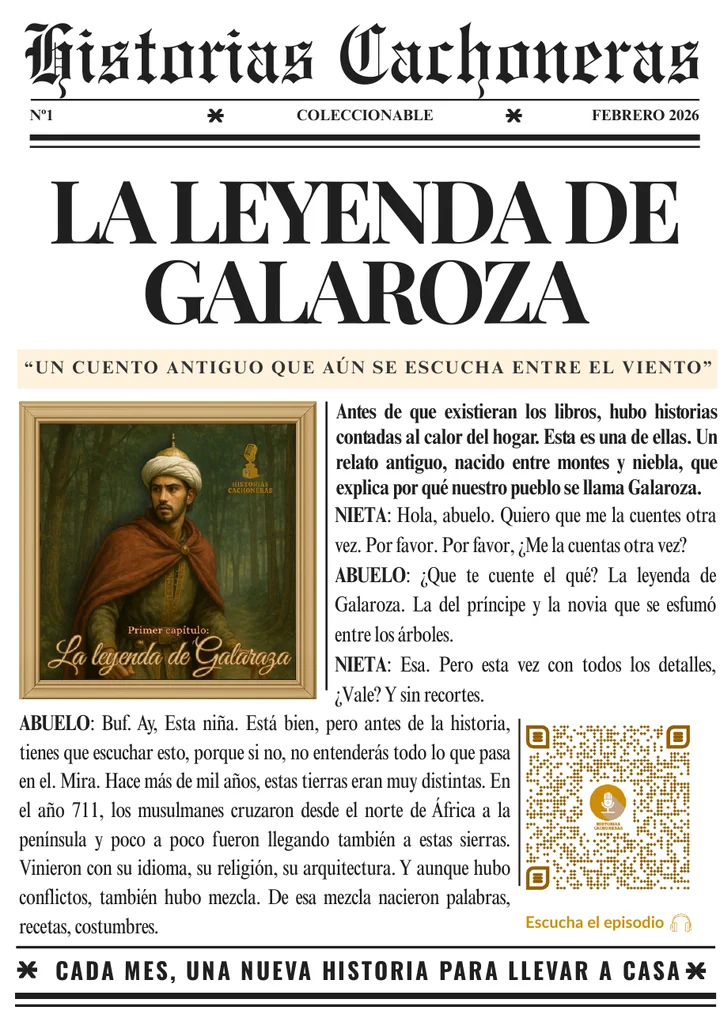 Portada del número 1: La leyenda de Galaroza