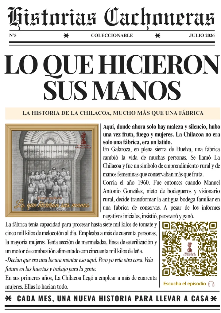 Portada del número 5: Lo que hicieron sus manos